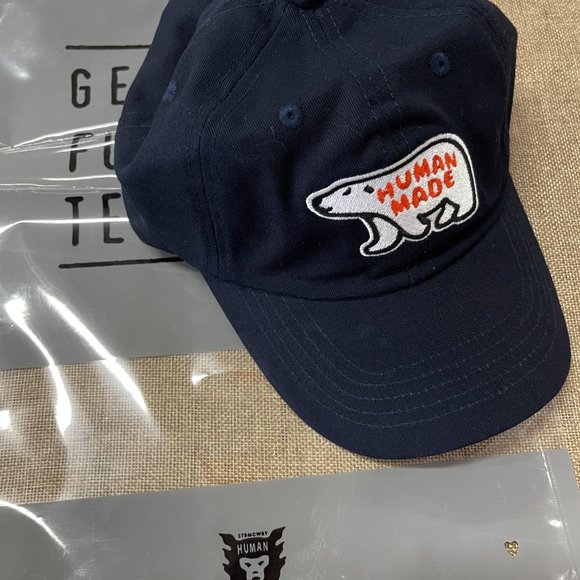 Human Made Bear Cap Black - Picture 2 of 3